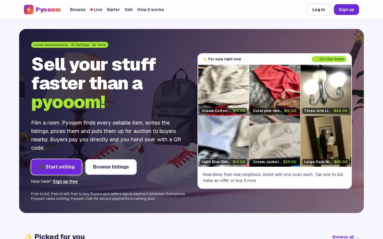 Screenshot of Pyooom